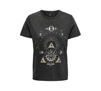Women's T-shirt Only Lucy Life Noir S