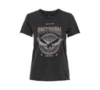 Women's T-shirt Only Lucy Life Noir S