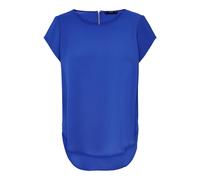 Women's T-shirt Only manches courtes Vic solid Bleu 34