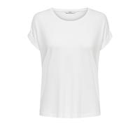 Women's T-shirt Only Moster manches courtes col rond White XS