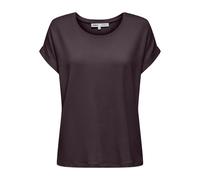 ONLY Women's Onlmoster S/S O-Neck Top Noos JRS T-Shirt, Winetasting, XL
