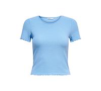 ONLY Women's ONLEMMA S/S Short TOP NOOS JRS Vest, Ultramarine, XS