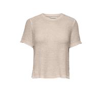 ONLY Women's Onlsunny S/S Jumper Nca KNT Sweater, Pumice Stone, XL