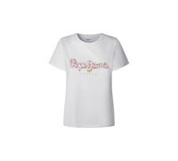 Pepe Jeans Becky Short Sleeve T-shirt White XS Woman
