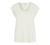 Women's T-shirt Pieces Billo Lurex Blanc M