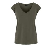 PIECES Women's PCKAMALA TEE NOOS BC T-Shirt, Grape Leaf, XS