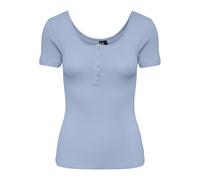 Women's T-shirt Pieces Kitte Bleu XS