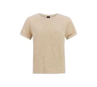 Protest Duo Short Sleeve T-shirt Beige S Woman