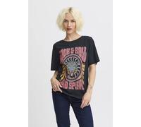 Women's T-shirt Pulz Jeans Larissa Tiger Noir XS