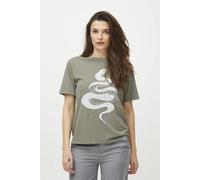 Women's T-shirt Pulz Jeans Vada Oneck Vert XS