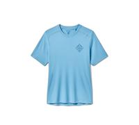 Women's T-shirt Rab Force Stamp Bleu M