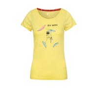 Rafiki Jay Short Sleeve T-shirt Yellow 34 Woman