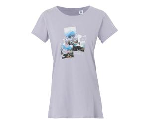 Women's T-shirt Regatta Breezed V Violet 54