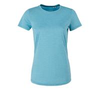 Regatta Womens Fingal Edition Marl T-Shirt Base Layer Quick Dry Sports Top Nordic Blue