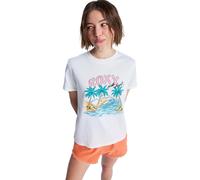 Women's T-shirt Roxy Ocean Regular Poster Blanc S