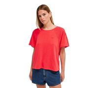 Roxy Time For Palm Tree - Women Red Short Sleeves T-Shirt