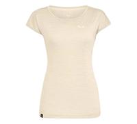 Salewa Puez Melange Dryton Short Sleeve T-shirt Beige 2XL Woman