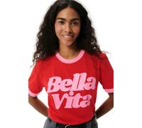 Women's T-shirt She is Sunday Bella Vita Rouge XS