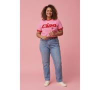Women's T-shirt She is Sunday Ciao Rose S