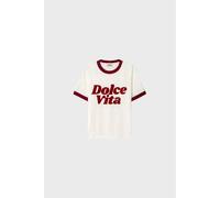 Women's T-shirt She is Sunday Dolce Vita Blanc XL