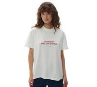 Women's T-shirt She is Sunday Italian Dream Blanc XL
