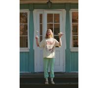 Women's T-shirt She is Sunday Pierogi Blanc S