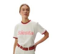 Women's T-shirt She is Sunday Siesta Blanc XL