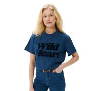 Women's T-shirt She is Sunday Wild Heart Bleu S