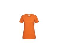 Stedman Apparel Women's Classic-T/ST2600 Regular Fit Short Sleeve T-Shirt, Orange, Size 14 (Manufacturer Size:Large)