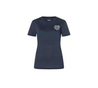 super.natural - Women's Little Heartwood Tee - Merino shirt size XL, blue