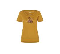 Women's T-shirt super.natural Mrs Crab Jaune L