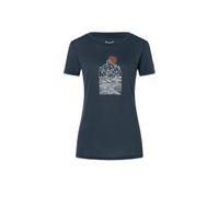 Women's T-shirt super.natural Preikestolen Cliffs Bleu XS