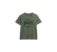 Superdry Embellished Vl Relaxed Fit Short Sleeve T-shirt Green L Women
