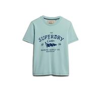 Women's T-shirt Superdry Heritage Hamptons Bleu S