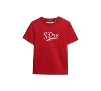 Women's T-shirt Superdry Varsity Script Red M