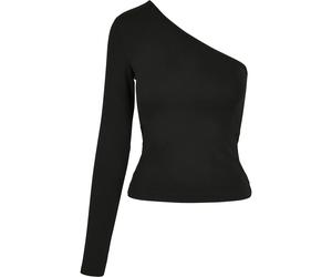 Women's T-shirt Urban Classic aymmetric longleeve Black XS