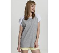 Women's T-shirt Urban Classic contrat raglan Gris XS