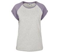 Women's T-shirt Urban Classic contrat raglan Marron XS