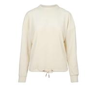 Urban Classics Oversized Velvet Crew Long Sleeve T-shirt White XS Woman