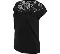 Women's T-shirt Urban Classic top lace Noir M