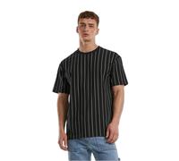 Women's T-shirt Urban Classics Printed Pinstripe Noir XL