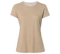 Vaude Essential Short Sleeve T-shirt Beige 46 Woman