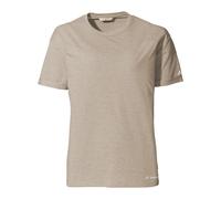 Vaude Mineo Striped Short Sleeve T-shirt Beige 34 Woman