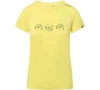 Viking Lenta Bamboo Light Short Sleeve T-shirt Yellow M Woman
