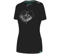 Viking Lenta Bamboo Light Short Sleeve T-shirt Black XS Woman