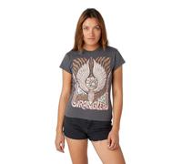 Women's T-shirt Wrangler Shrunken Band Gris XS