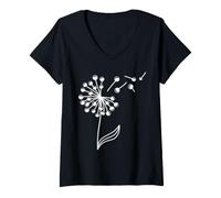 Women's Table Tennis Ping Pong V-Neck T-Shirt