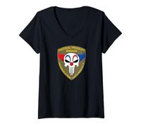 Womens Tactical Frivolity Brigade V-Neck T-Shirt