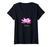 Women's Tai Chi & Qi Gong T-Shirt for Instructors & Practitioners V-Neck T-Shirt