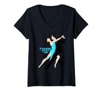 Women's Tango. It Takes Two to Tango. V-Neck T-Shirt